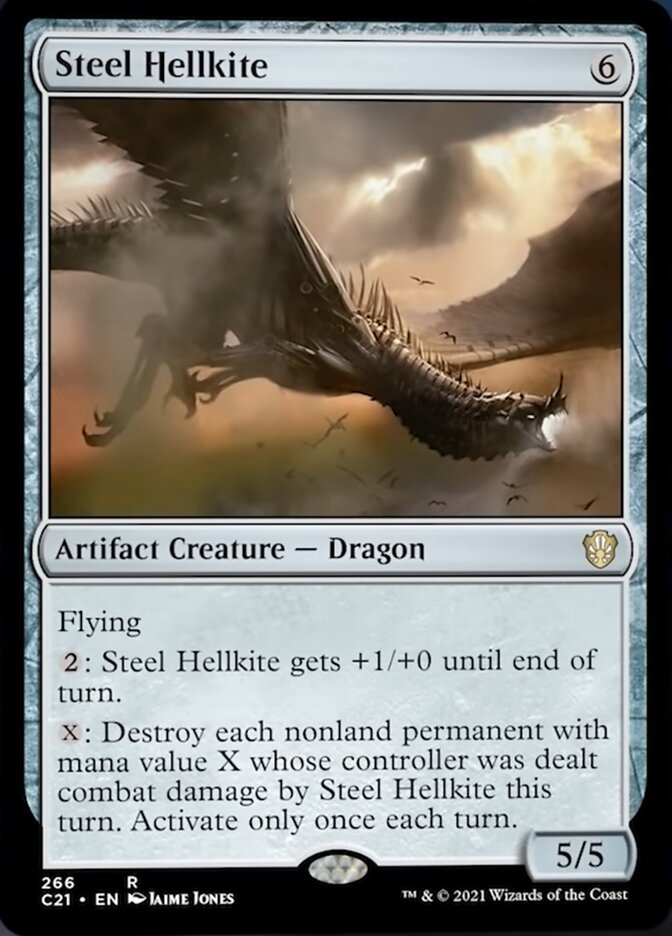 Steel Hellkite [Commander 2021] | Gamer Loot