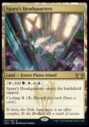 Spara's Headquarters (Promo Pack) [Streets of New Capenna Promos] | Gamer Loot