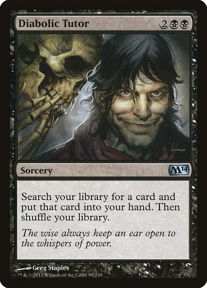 Diabolic Tutor [Magic 2014] | Gamer Loot