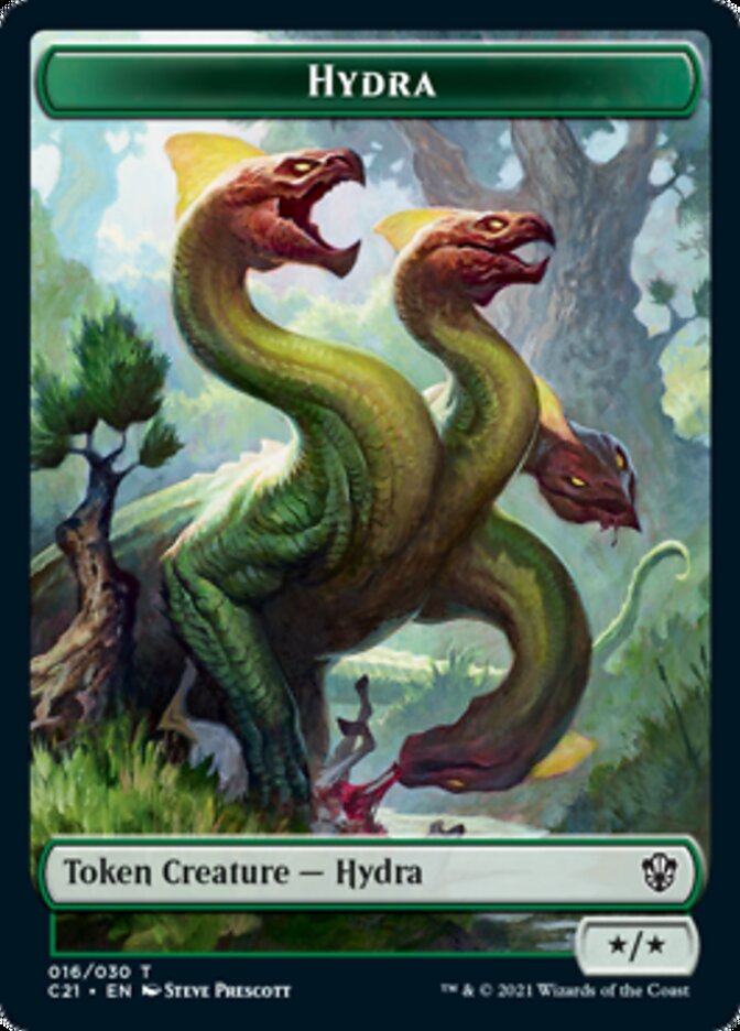 Hydra // Boar Token [Commander 2021 Tokens] | Gamer Loot