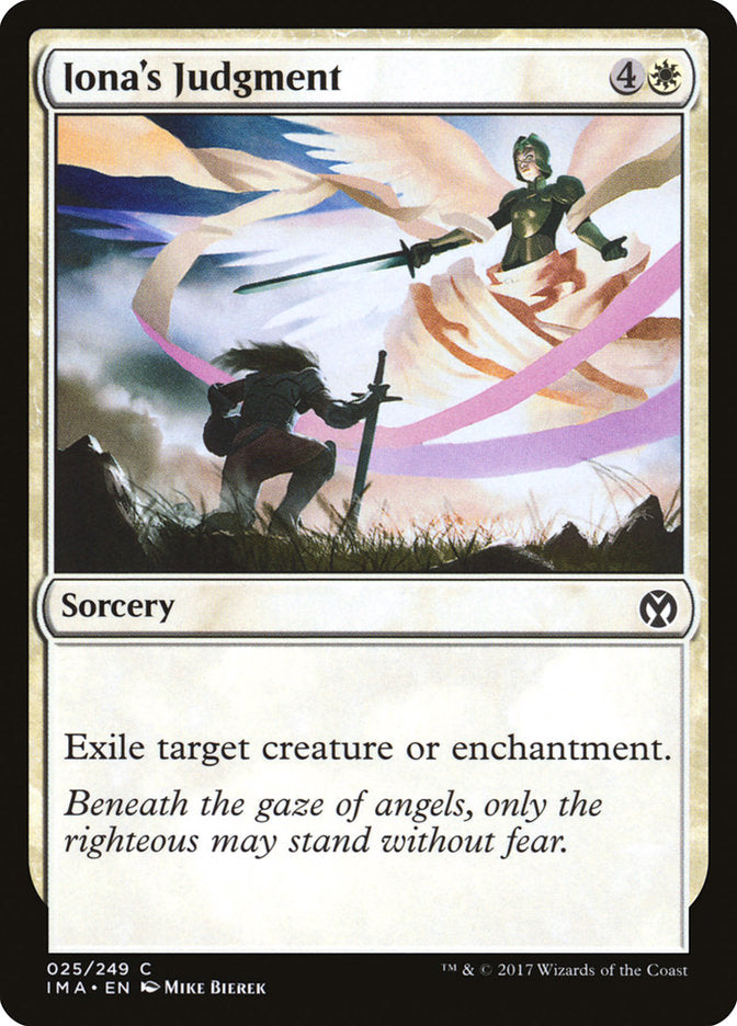 Iona's Judgment [Iconic Masters] | Gamer Loot