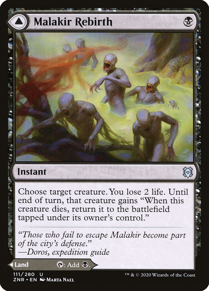 Malakir Rebirth // Malakir Mire [Zendikar Rising] | Gamer Loot