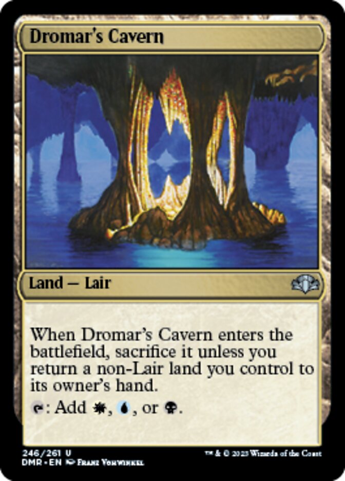 Dromar's Cavern [Dominaria Remastered] | Gamer Loot