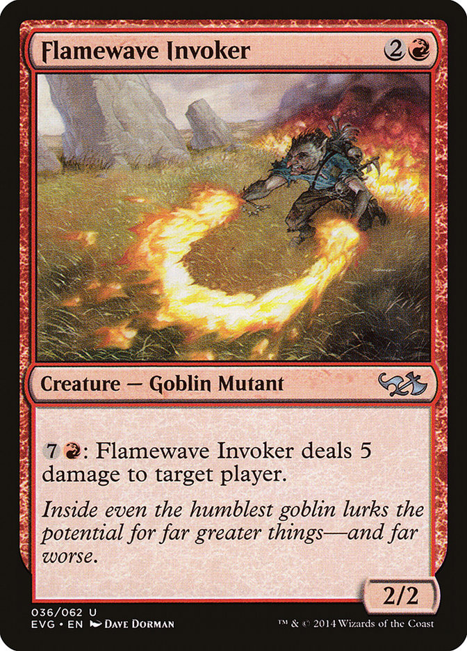 Flamewave Invoker (Elves vs. Goblins) [Duel Decks Anthology] | Gamer Loot