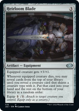 Heirloom Blade [Jumpstart 2022] | Gamer Loot