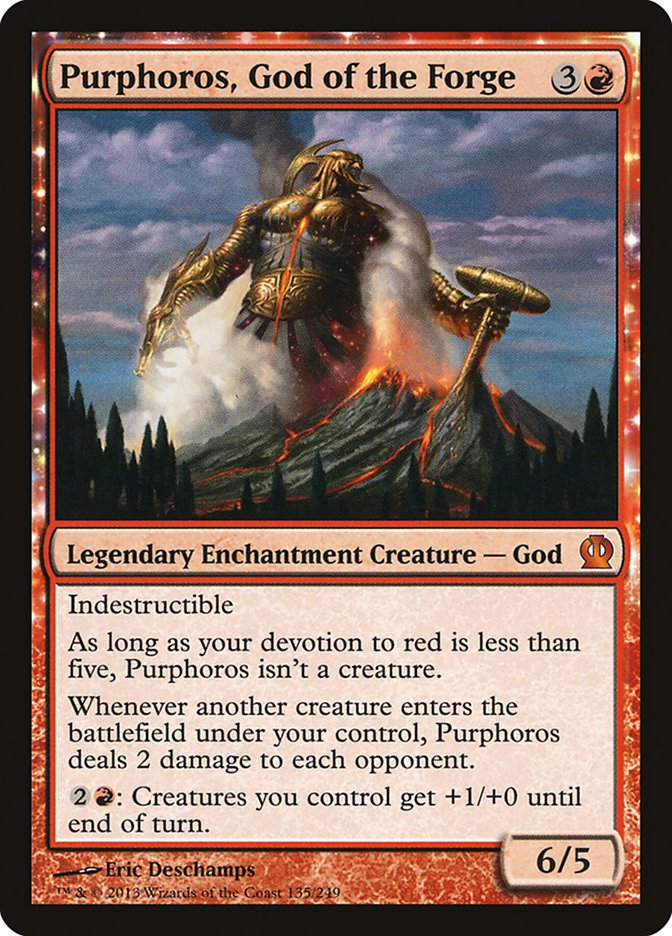 Purphoros, God of the Forge [Theros] | Gamer Loot