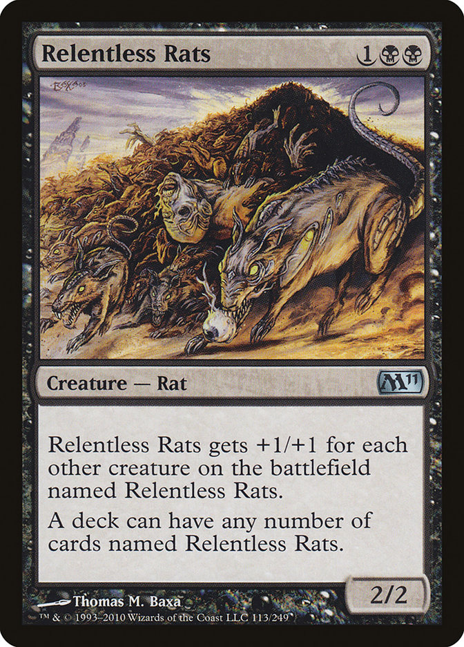 Relentless Rats [Magic 2011] | Gamer Loot