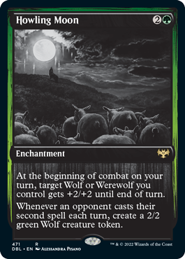 Howling Moon [Innistrad: Double Feature] | Gamer Loot