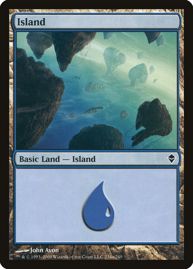 Island (234a) [Zendikar] | Gamer Loot