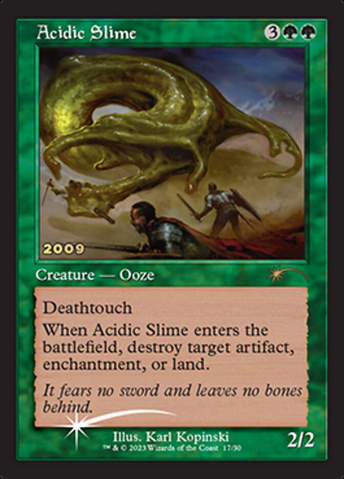 Acidic Slime [30th Anniversary Promos] | Gamer Loot