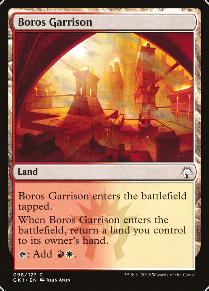 Boros Garrison [Guilds of Ravnica Guild Kit] | Gamer Loot