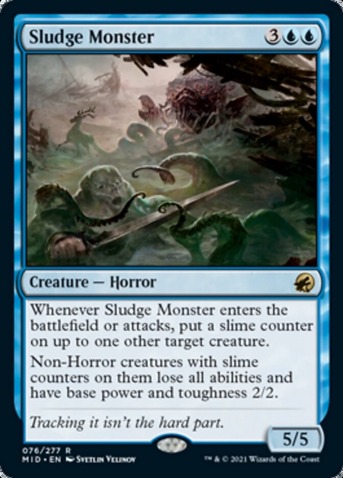 Sludge Monster [Innistrad: Midnight Hunt] | Gamer Loot