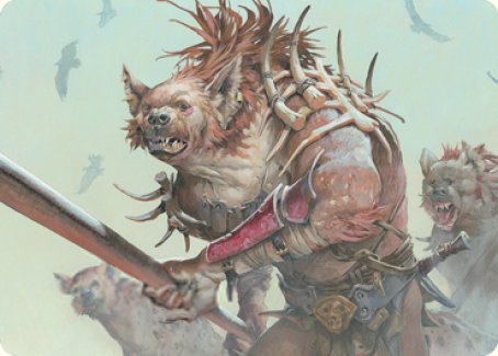 Gnoll Art Card [Dungeons & Dragons: Adventures in the Forgotten Realms Art Series] | Gamer Loot