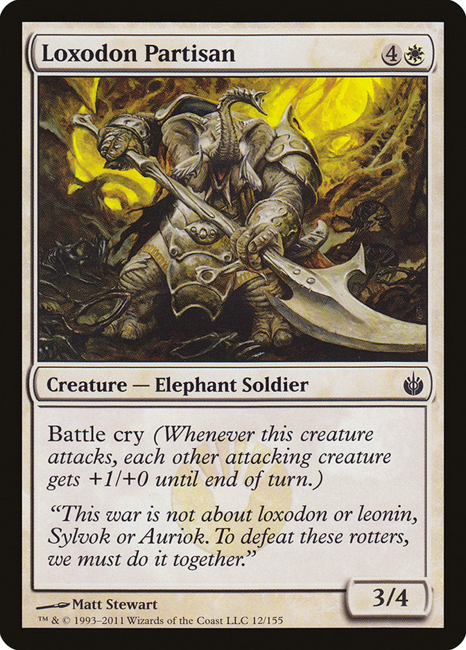 Loxodon Partisan [Mirrodin Besieged] | Gamer Loot