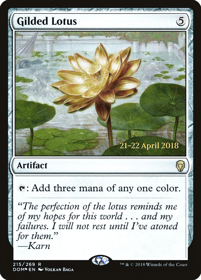 Gilded Lotus  [Dominaria Prerelease Promos] | Gamer Loot