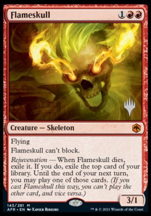 Flameskull (Promo Pack) [Dungeons & Dragons: Adventures in the Forgotten Realms Promos] | Gamer Loot