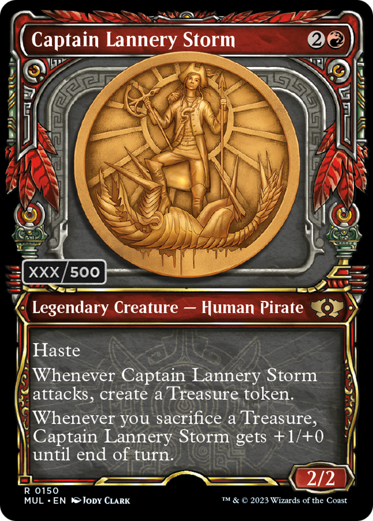 Captain Lannery Storm (Serialized) [Multiverse Legends] | Gamer Loot