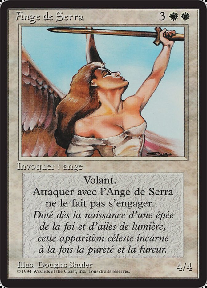 Serra Angel [Foreign Black Border] | Gamer Loot