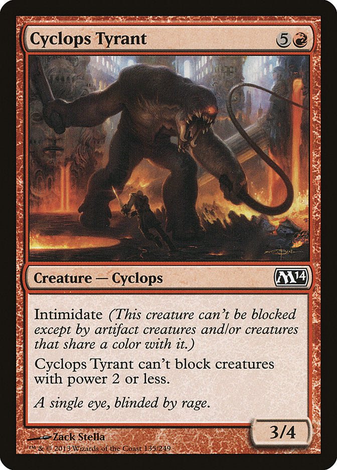 Cyclops Tyrant [Magic 2014] | Gamer Loot