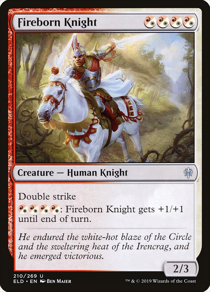 Fireborn Knight [Throne of Eldraine] | Gamer Loot