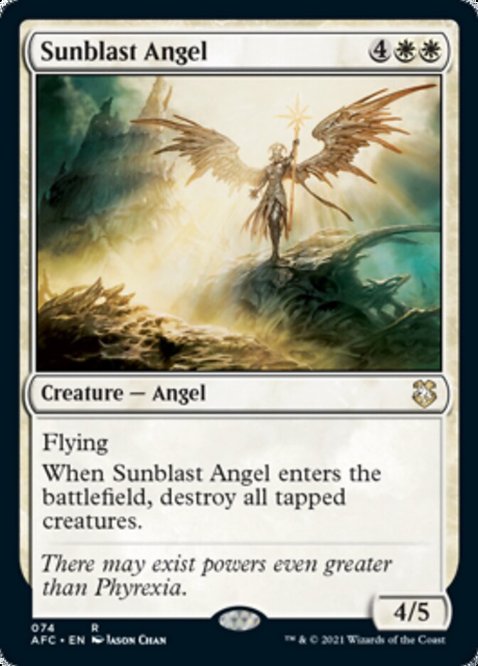 Sunblast Angel [Dungeons & Dragons: Adventures in the Forgotten Realms Commander] | Gamer Loot