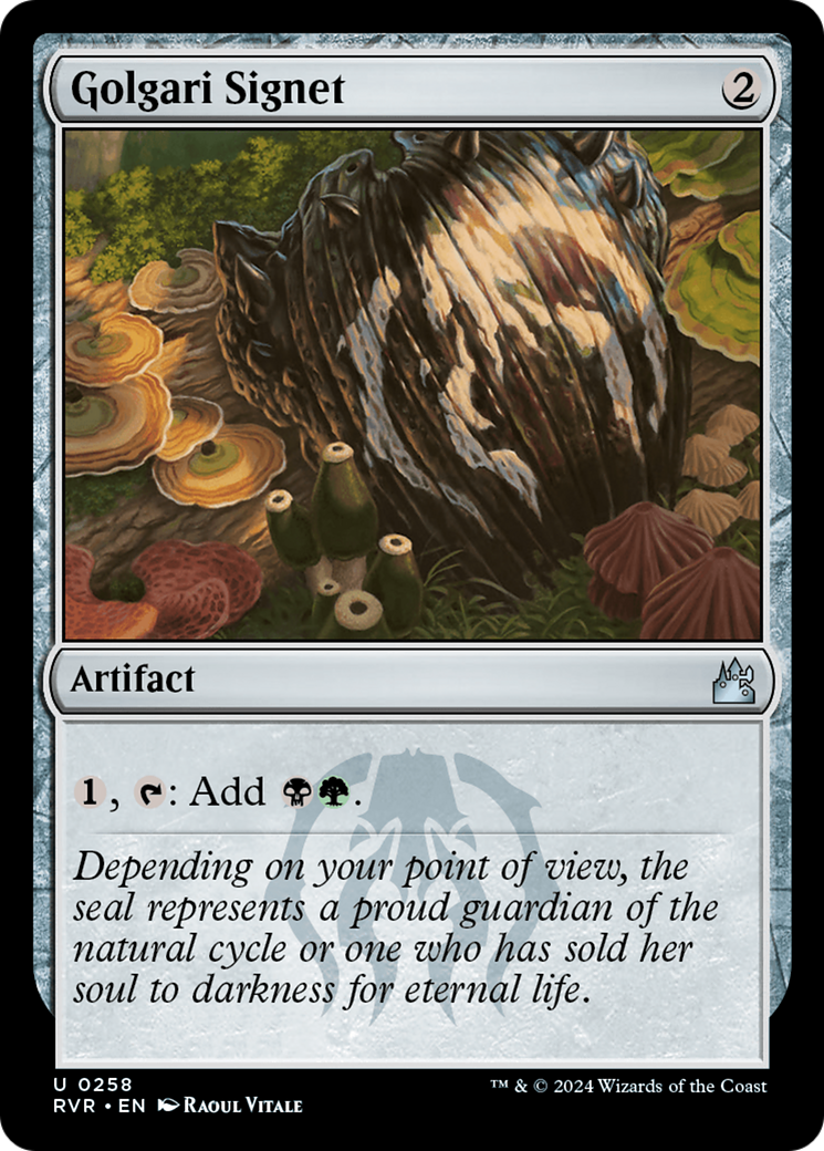 Golgari Signet [Ravnica Remastered] | Gamer Loot