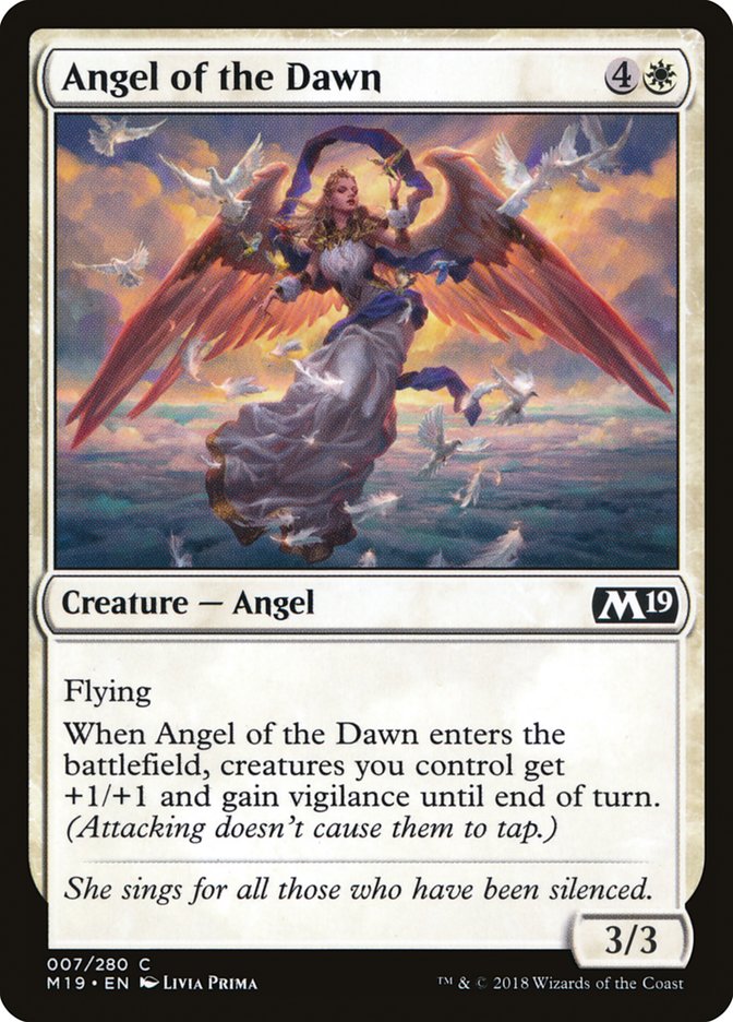 Angel of the Dawn [Core Set 2019] | Gamer Loot