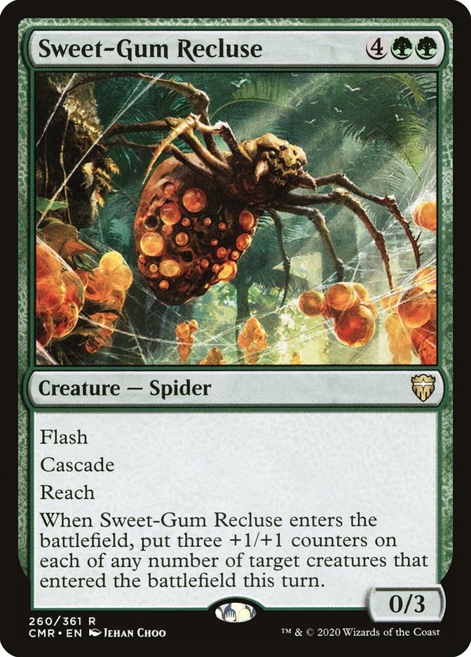 Sweet-Gum Recluse [Commander Legends] | Gamer Loot