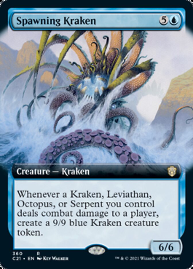 Spawning Kraken (Extended) [Commander 2021] | Gamer Loot