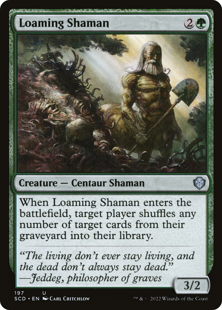 Loaming Shaman [Starter Commander Decks] | Gamer Loot