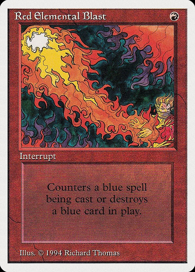 Red Elemental Blast [Summer Magic / Edgar] | Gamer Loot