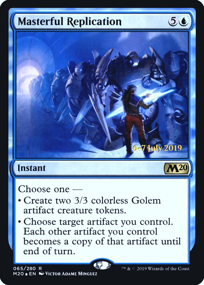 Masterful Replication  [Core Set 2020 Prerelease Promos] | Gamer Loot