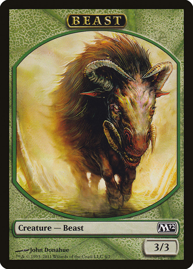 Beast [Magic 2012 Tokens] | Gamer Loot