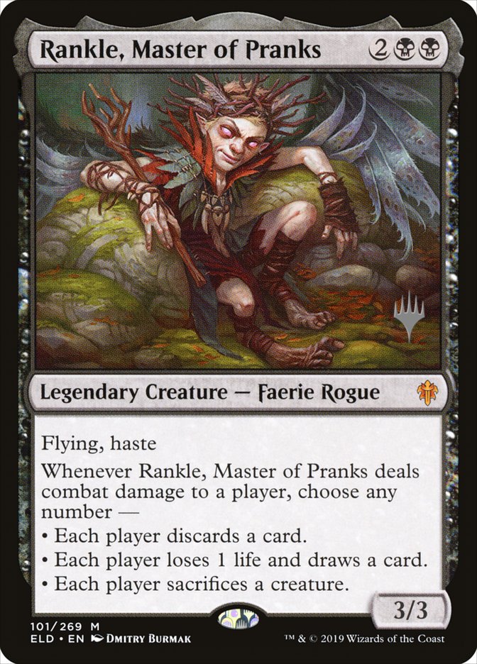 Rankle, Master of Pranks (Promo Pack) [Throne of Eldraine Promos] | Gamer Loot