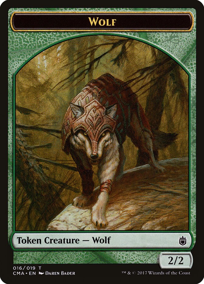 Wolf (016/019) [Commander Anthology Tokens] | Gamer Loot