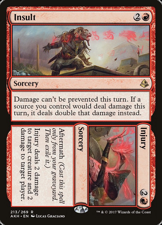 Insult // Injury [Amonkhet] | Gamer Loot