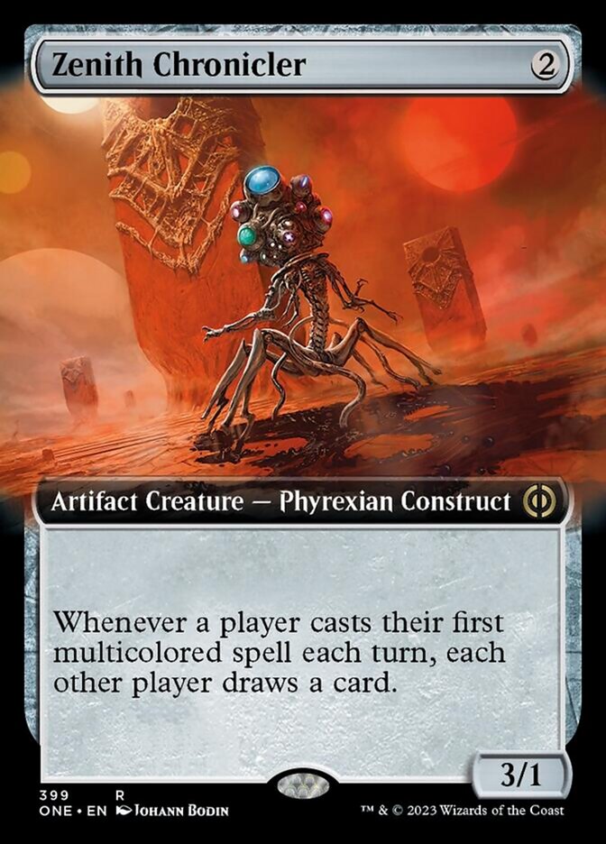 Zenith Chronicler (Extended Art) [Phyrexia: All Will Be One] | Gamer Loot