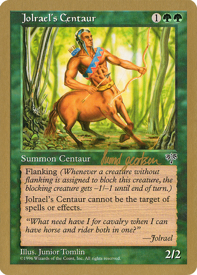 Jolrael's Centaur (Svend Geertsen) [World Championship Decks 1997] | Gamer Loot