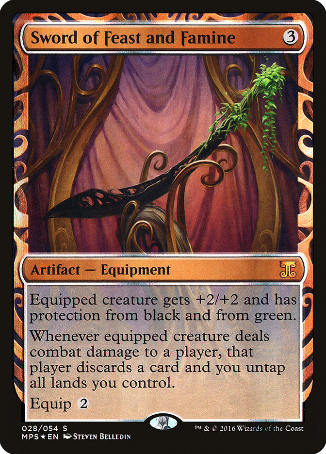 Sword of Feast and Famine [Kaladesh Inventions] | Gamer Loot