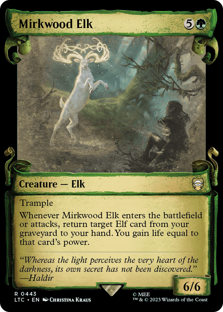 Mirkwood Elk [The Lord of the Rings: Tales of Middle-Earth Commander Showcase Scrolls] | Gamer Loot