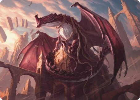Velomachus Lorehold Art Card [Strixhaven: School of Mages Art Series] | Gamer Loot