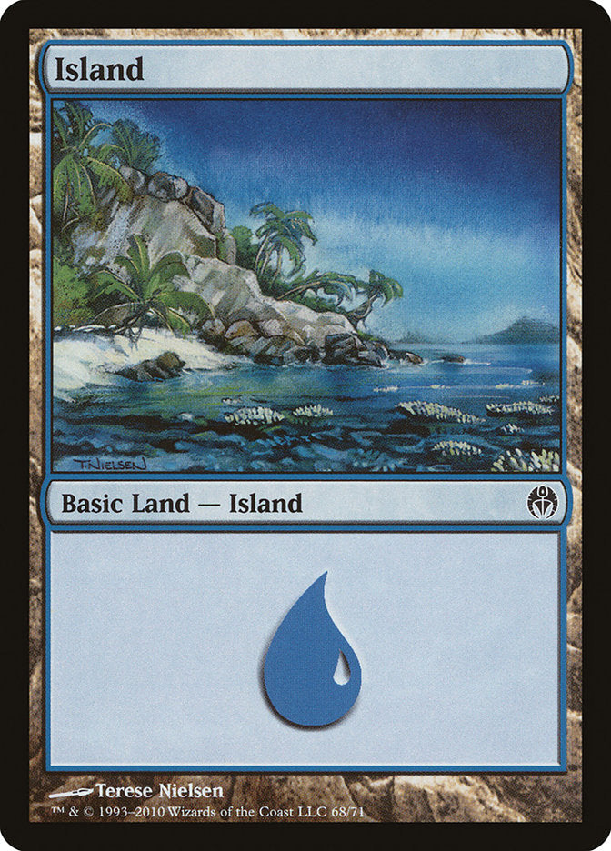 Island (68) [Duel Decks: Phyrexia vs. the Coalition] | Gamer Loot