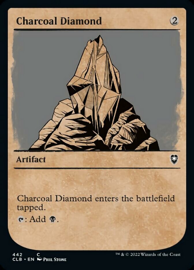 Charcoal Diamond (Showcase) [Commander Legends: Battle for Baldur's Gate] | Gamer Loot