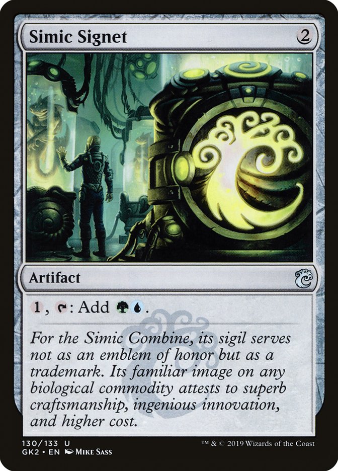 Simic Signet [Ravnica Allegiance Guild Kit] | Gamer Loot