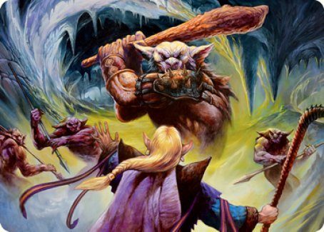 Den of the Bugbear (Dungeon Module) Art Card [Dungeons & Dragons: Adventures in the Forgotten Realms Art Series] | Gamer Loot