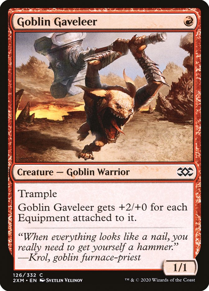 Goblin Gaveleer [Double Masters] | Gamer Loot