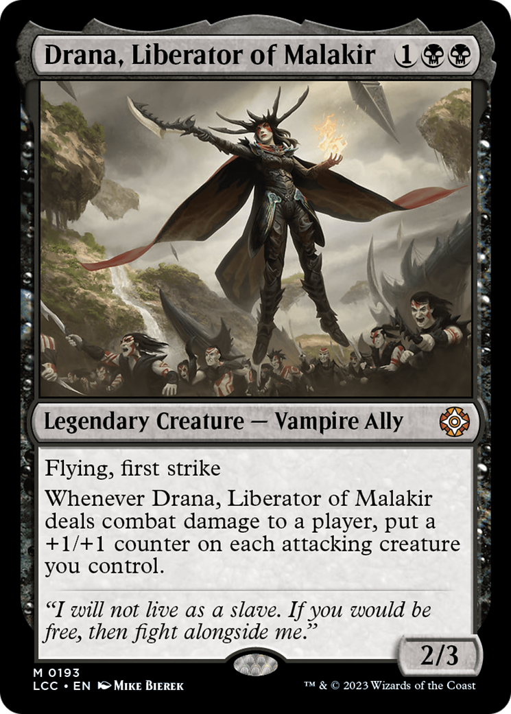 Drana, Liberator of Malakir [The Lost Caverns of Ixalan Commander] | Gamer Loot