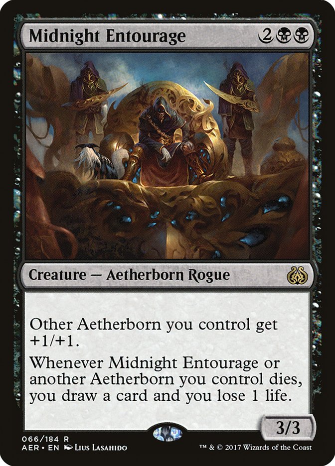 Midnight Entourage [Aether Revolt] | Gamer Loot