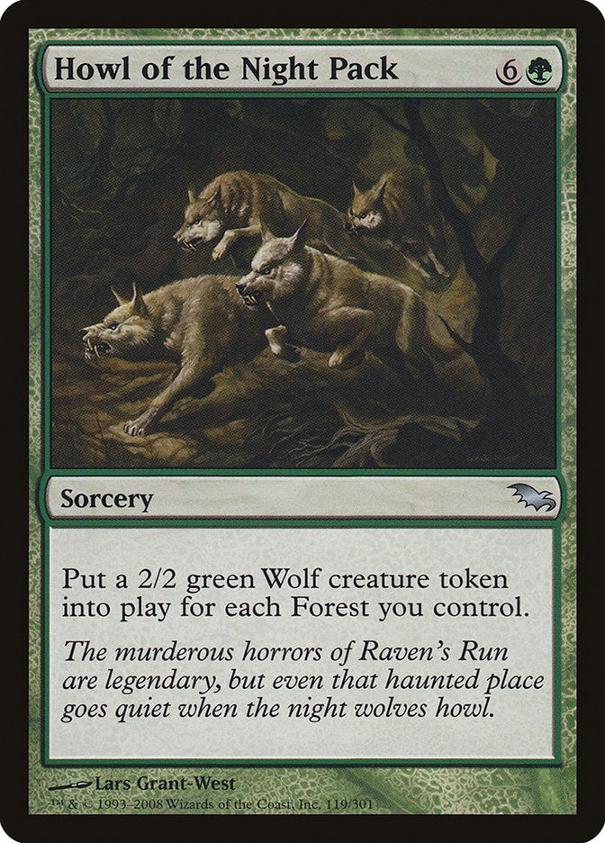 Howl of the Night Pack [Shadowmoor] | Gamer Loot