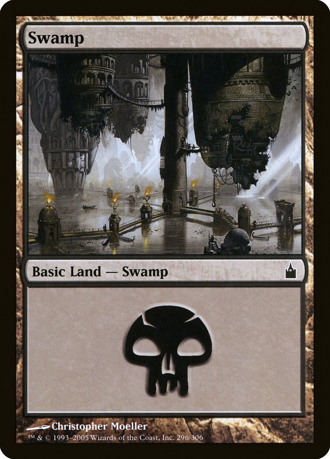 Swamp (296) [Ravnica: City of Guilds] | Gamer Loot